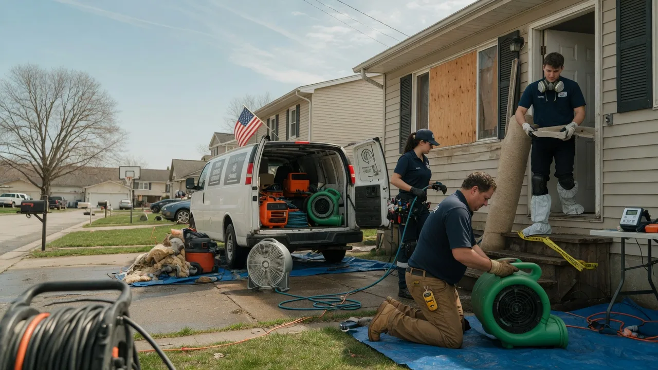 Water Damage Restoration in Norton, MA near me